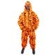 Arcturus 3D Realtree AP Blaze Orange Ghillie Leaf Anzug – über 1.000 lasergeschnittene Blätter | leicht, atmungsaktiv Camouflage für Jagd, Paintball & Airsoft (XL/XXL)