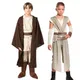 Costume de Cosplay Star Wars pour Enfant Fille, Déguisement de Guerrier Jedi, Obi Wan Kenobi,