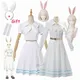 Costume de cosplay Haru de l'animé Beastars, déguisement de lapin blanc Kawaii pour femme et fille,