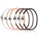 Bracelets à breloques en cuir pour femmes, 14 couleurs, 16-20cm, adaptés à Pandora, breloques de