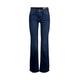 Esprit Superstretch-Jeans mit Organic Cotton Damen blue dark wash, Gr. 29-32, Biobaumwolle, Denim Hosen