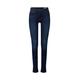 Esprit Stretch-Jeans aus Organic Cotton Damen blue dark wash, Gr. 29-30, Biobaumwolle, Denim Hosen