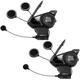 Sena 30K HD Bluetooth Système de communication Double Pack, noir