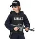 Gilet pare-balles et casquette Swat de Police pour enfants de 3 à 9 ans, déguisement de policier