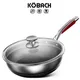 KOBACH – Wok de cuisine antiadhésif en forme de nid d'abeille, casserole à Induction électrique, en