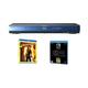Sony Pack-BLU-RAY-Player Full HD 1080p + 2 Blu-ray Discs: Indiana Jones 4 + Best of Champions League 06 – 08 + USB-Stick 2 GB