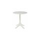 Table ronde 70x70x75 cm blanche