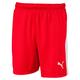 PUMA Unisex Kinder, LIGA Shorts Jr Shorts, Red-White, 140