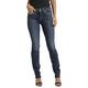 Silver Jeans Co. Damen Suki Mid Rise Straight Leg Jeans, Dark Wash Edb359, 29W x 33L