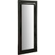 Miroir Miroir mural et miroir suspendu vertical/horizontal L35xPR4xH82 cm finition noire brillante
