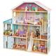 KidKraft - Maison de poupées en bois Grand View - 65954 - 34 accessoires inclus - pour poupées 30