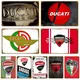 Ducati – Plaque métallique pour Garage affiche murale Vintage rétro décoration industrielle