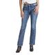 Silver Jeans Co. Damen Elyse Curvy Mid Rise Slim Fit Bootcut Jeans, Dark Wash Epx362, 29W x 31L