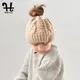 FURTALK – bonnet pour enfants, bonnet chaud d'hiver pour filles et garçons, bonnet en tricot pour