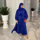 Ensemble arabe 2 pièces Abaya marocain pour femmes, Kimono en soie sans manches, tenue assortie