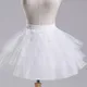 Jupon blanc sous robe de mariée accessoires pour robe de bal jupe pour fille Crinoline Longo