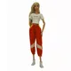 Haut court blanc et pantalon rouge, vêtements pour Barbie, tenues de poupée pour Barbie, accessoires