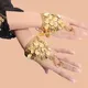 Bijoux pour Bracelets de danse Bollywood 1 paire ensemble de bijoux indiens accessoires