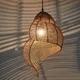 Lampe suspendue en rotin de Style Pastoral luminaires Vintage pour salle à manger luminaires pour