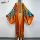 WINYI – robe longue kimono pour femmes, Cardigan, point, sexy, Boho, Maxi, vacances africaines,