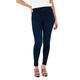 M17 Damen Women Ladies Denim Jeans Jeggings Skinny Fit Classic Casual Trousers Pants with Pockets, Dark Wash Blue, 20