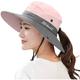 Senwai - Chapeau de soleil a large bord Boonie Hat Femmes Protection UV Casquette d'ete pour plage