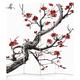 Paravent cloison Cherry Blossom 145x180cm (4 volets)