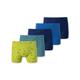 Schiesser - Hip-Shorts HENRY 5er Pack in blau/grün, Gr.140