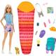 Barbie ''It takes two! Camping'' Spielset mit Malibu Puppe, Hündchen und Acces