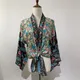 Kimono court en coton avec nœud papillon pour femmes, Style bohème, ethnique, Vintage, Boho, pour la