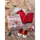 Mädchen Weihnachts-Set: Schlafanzug & Socken rosa Gr. 128 von vertbaudet