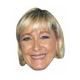 Masque en carton - Femme Politique Marine Le Pen - Multicolor