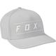 FOX Pinnacle Tech Flexfit Casquette, blanc, taille S M