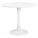 Table ronde moderne blanche Tulipa 80 cm