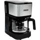 Princess Machine à café à filtre Compact 8 600 w 0,75L Noir et argenté - Noir