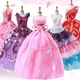 Robe de mariée pour barbie, 30cm/11,8 pouces, maison de poupée, jolies robes pour enfants d'âge