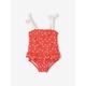Mädchen Baby Badeanzug mit Tupfen Oeko-Tex® koralle Gr. 71 von vertbaudet