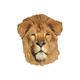 Masque en carton - animal le lion 27 cm - Multicolor
