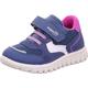 Baby Sneakers Low SPORT7 WMS Weite M4 blau/lila Mädchen Kleinkinder