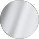 Miroir extra plat rond 55 cm gris - Gris
