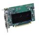 Matrox M9120 Passiv Grafikkarte (PCI-e, 512MB DDR2 Speicher, Dual DVI & VGA, 1 GPU)