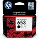 Hp 653 Black Original Ink Advantage Cartridge (3YM75AEBHL) - Hewlett Packard