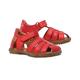 Naturino - Leder-Sandalen SEE mit Zehenschutz in rot, Gr.23
