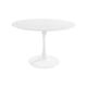 Table ronde moderne blanche Tulipa 100 cm