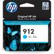 Hewlett Packard - hp 912 Cyan Ink Cartridge (3YL77AE#BGY)