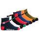 Unisex Socken, 7 Paar - Crew Socken, 27-38, Logo, Steifen, Wochentage Socken Kinder mehrfarbig Kinder