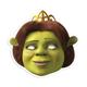 Masque en carton Paquet de 6 visages Shrek (Shrek, Fiona, Ane (x2), Bonhomme en Pain d'Epices,Le