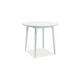 Ac-déco - Table ronde scandinave - D 90 cm x H 75 cm - Blanc - Livraison gratuite - Blanc