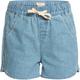 ROXY Kinder Jeansshorts mit Relaxed Fit Genial Moment, Größe 152 in Grau