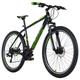 KS Cycling Mountainbike Hardtail 27,5" Morzine schwarz-grün (Größe: 48 cm)